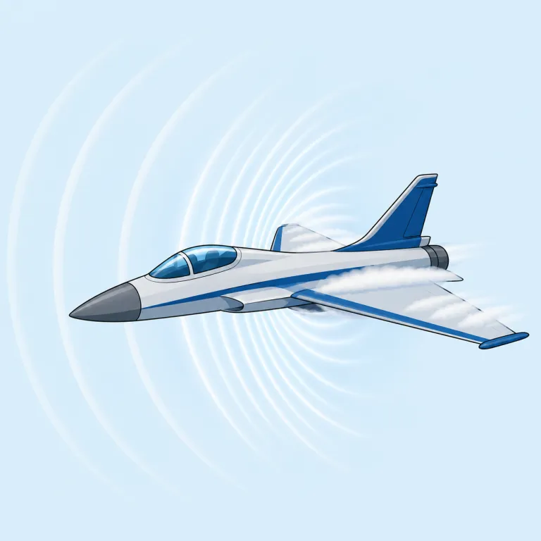 transonic（遷音速・形容詞）の覚え方イラスト — sonic は supersonic（超音速）や sonic boom で見た「音・音速の」だと思い出す
