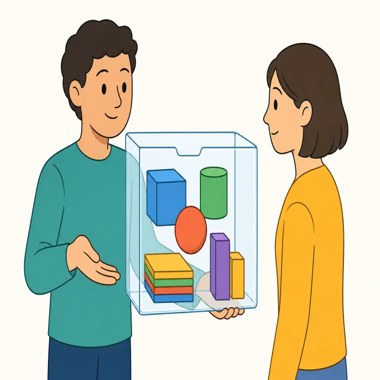 transparently（率直に、透明性をもって・副詞）の覚え方イラスト — transparent（透明な）と transparency（透明性）を軸に覚えると定着しやすい語