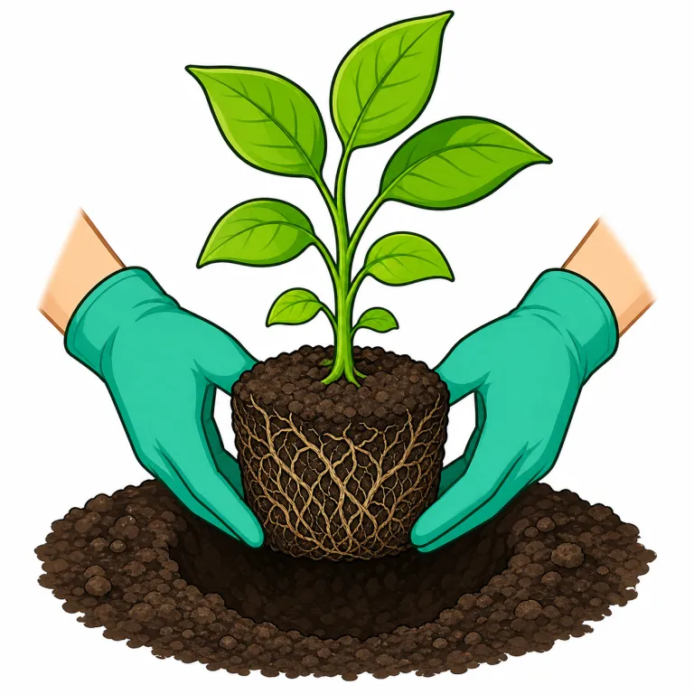 transplant（移植片、移植株・noun）の覚え方イラスト