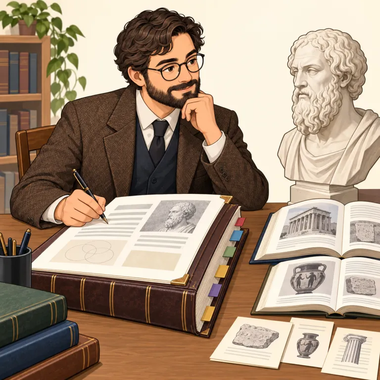 treatise（論考・noun）の覚え方イラスト