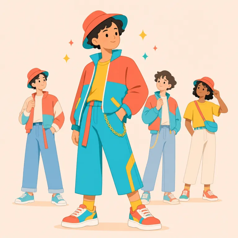 trendsetter（流行の先駆者・名詞）の覚え方イラスト — trend「流行」を set「作り出す・定める」人、という透明な構成です