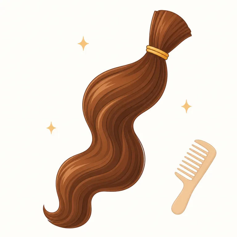 tress（（髪の）一房、一束の髪・名詞）の覚え方イラスト — まず hair は髪全体、strand は細い1本、lock はひと房、tress はその中でも長く垂れて目を引く美しい毛束を文学的に言う語、と並べて覚えると残りやすいです