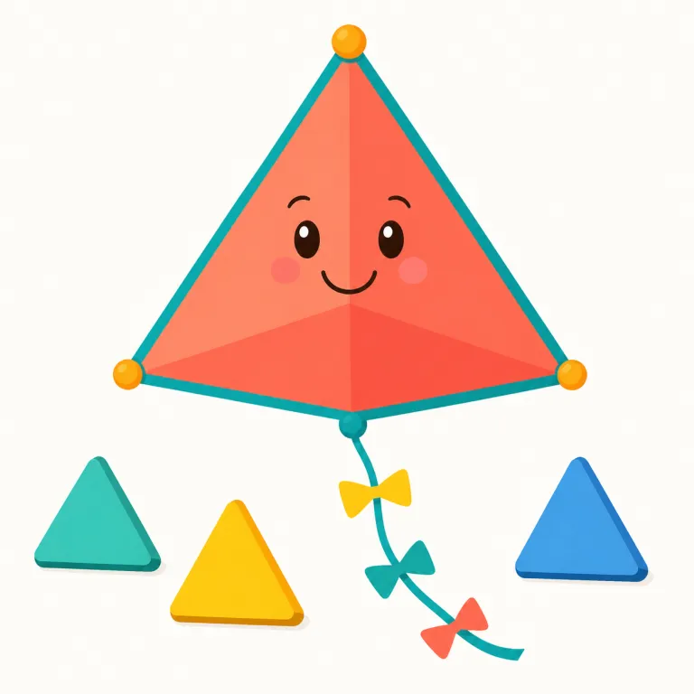 triangular（三角形の・形容詞）の覚え方イラスト — まず triangle（三角形）を知っていれば、その形容詞版が triangular だと押さえると覚えやすいです