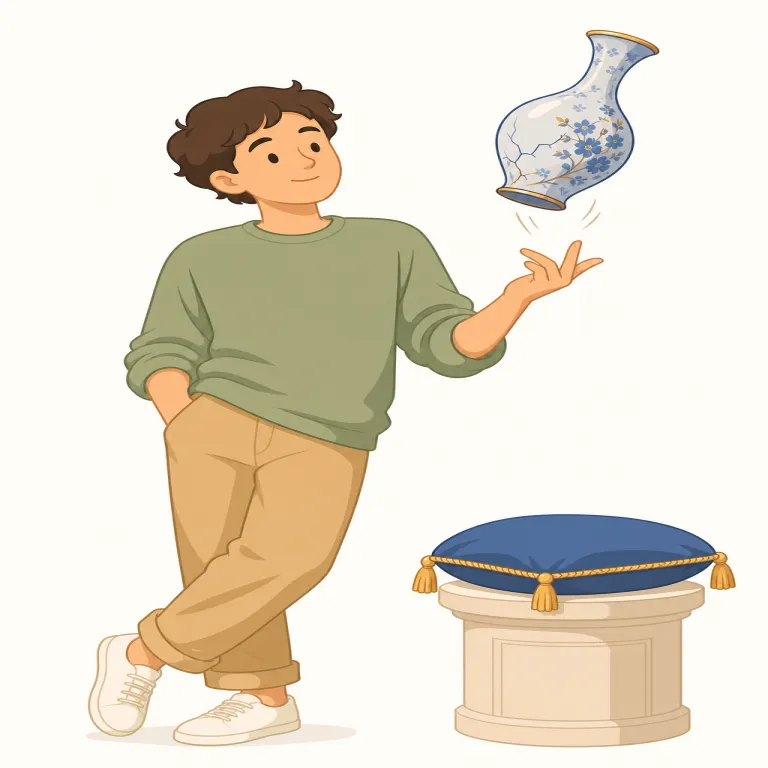 trifle with（軽く扱う・句動詞）の覚え方イラスト — この意味では、trifle の「取るに足らないもの」という感覚から、重要な規則・義務・信頼などを serious に扱わないイメージで覚える
