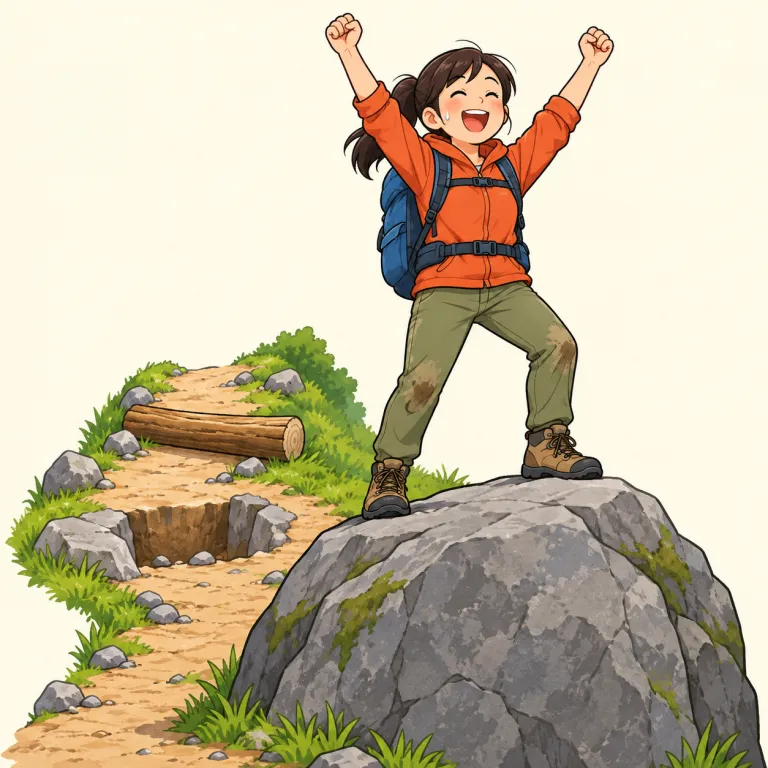 triumph（打ち勝つ・verb）の覚え方イラスト