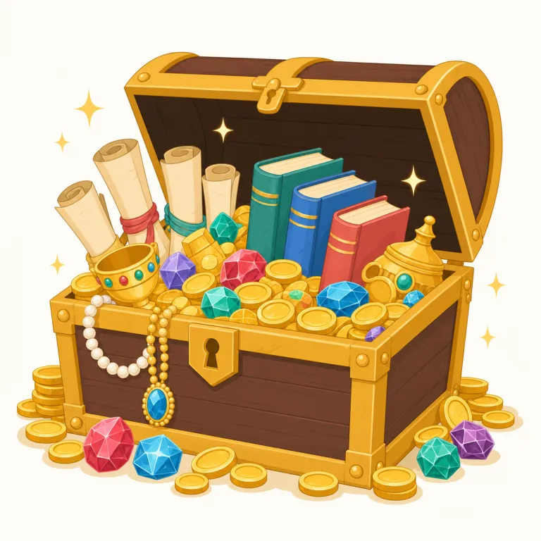 trove（宝庫・名詞）の覚え方イラスト — 「treasure trove」というセットで覚えるのが最短です