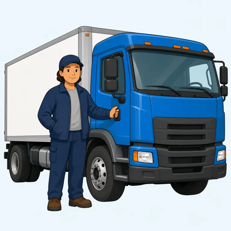 truckerの覚え方イラスト