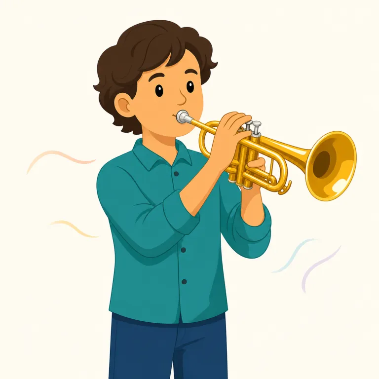 trumpeterの覚え方イラスト