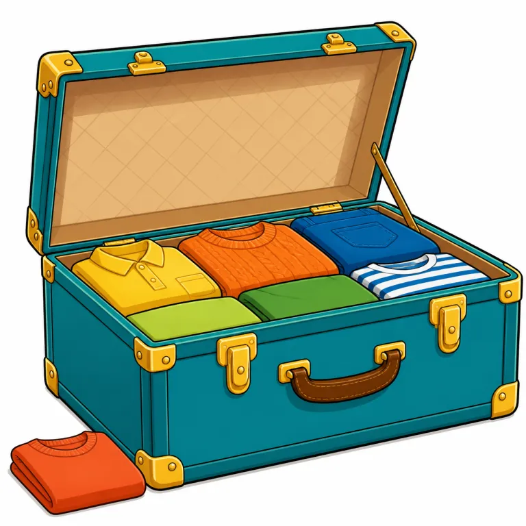 trunk（トランク・noun）の覚え方イラスト