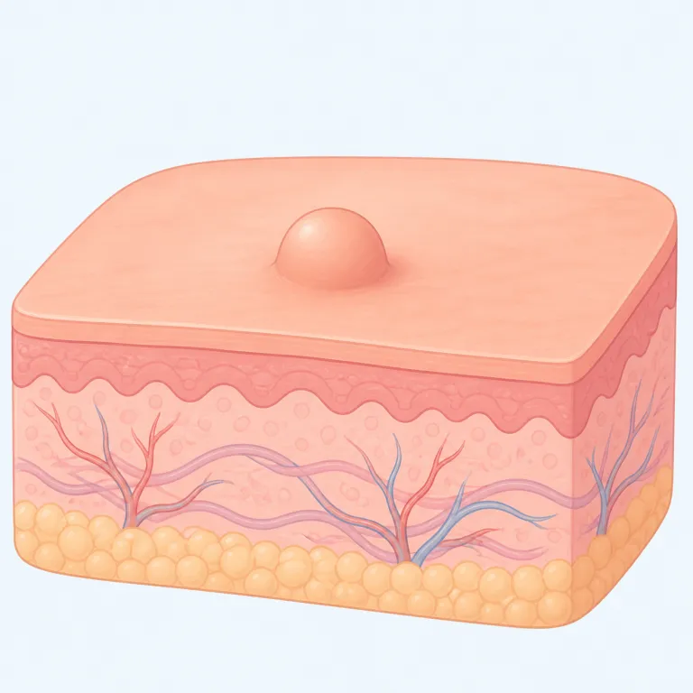 tubercle（結節・名詞）の覚え方イラスト — tubercle は tuber を知っていると、小さな塊・こぶという形が取りやすい語です