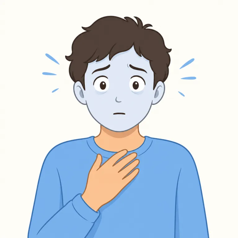 turn pale（青ざめる・イディオム）の覚え方イラスト — turn pale は、turn + 色・状態の形で「青ざめる」と覚えます