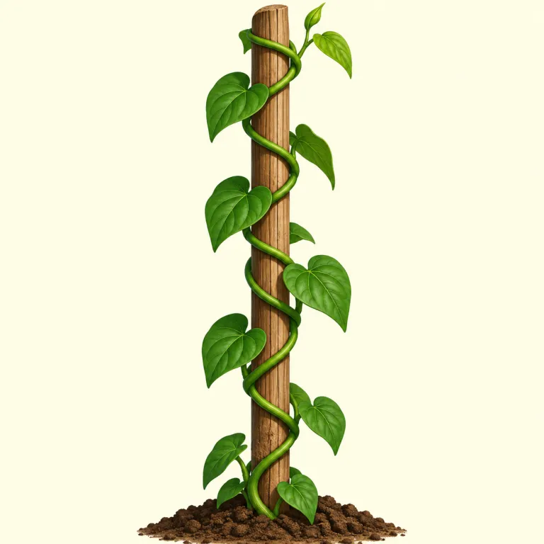 twine（絡みつく・verb）の覚え方イラスト