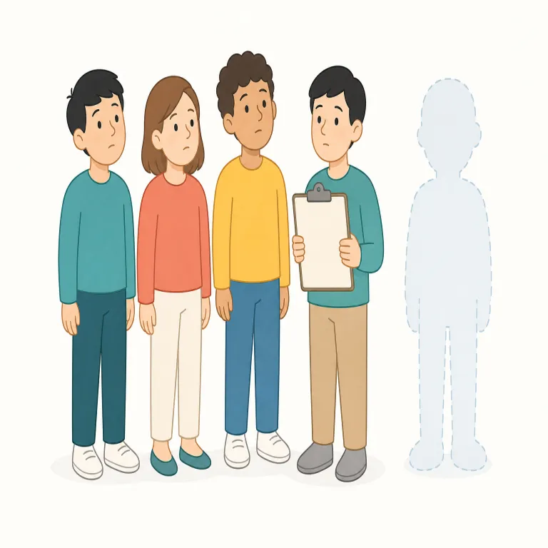 unaccounted（不明な・形容詞）の覚え方イラスト