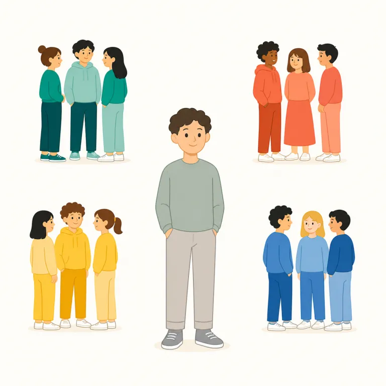 unaffiliated（無所属の、特定の組織に属していない・形容詞）の覚え方イラスト — まず affiliated をひとかたまりで「所属している・提携している」と押さえ、先頭に un- が付くと逆になる、と覚えると取りやすい語です