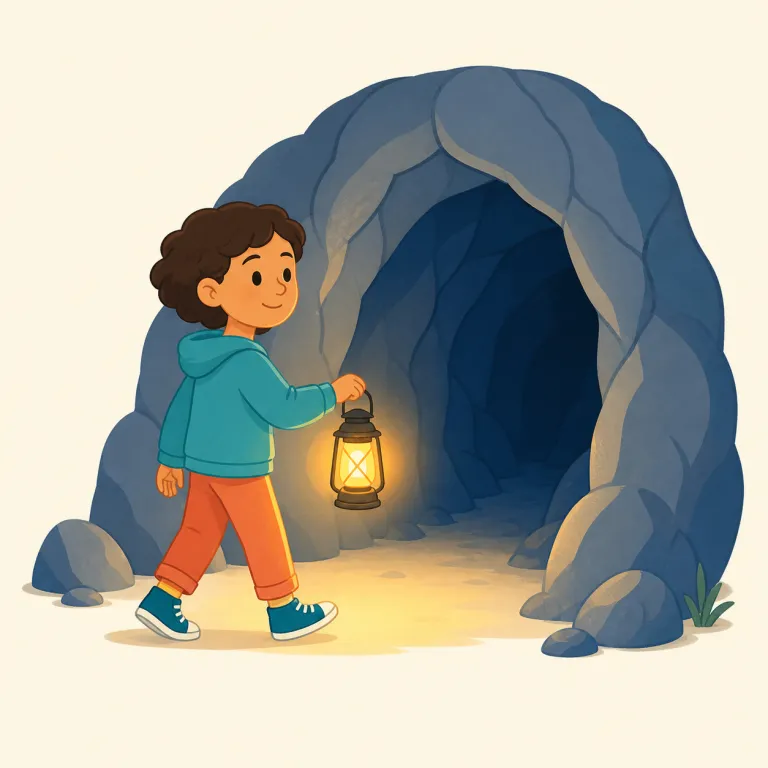 unafraid（怖くない・形容詞）の覚え方イラスト
