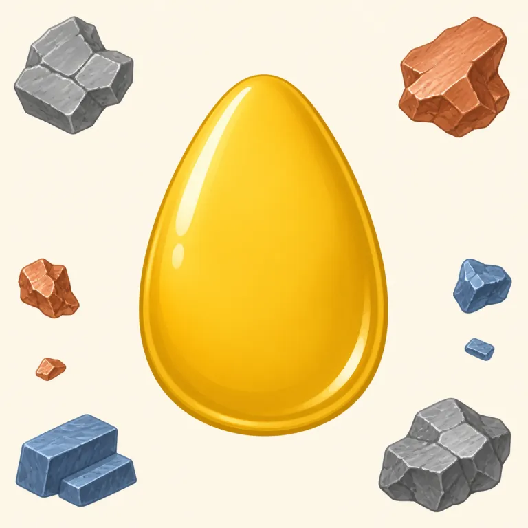 unalloyed（純粋な、混じりけのない・形容詞）の覚え方イラスト — `un-` は「〜でない」、`alloy` は金属を混ぜて合金にすること
