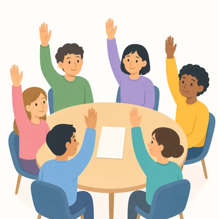 unanimous（全会一致の・形容詞）の覚え方イラスト — uni- は union / uniform と同じく「1つにまとまる」感覚