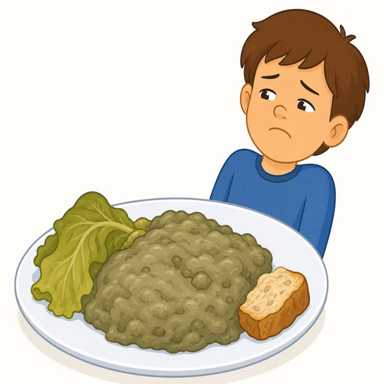 unappetizing（食欲をそそらない・形容詞）の覚え方イラスト — un- で「否定」、appetite「食欲」や appetizing「食欲をそそる」を知っていれば、unappetizing はそのまま「食欲をそそらない」と取れる