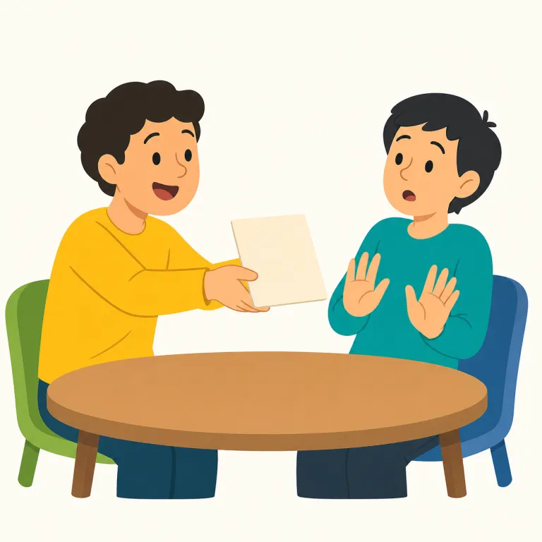 unasked（求められていない・形容詞）の覚え方イラスト — ask が見えたらまず「尋ねる・求める」を思い出す