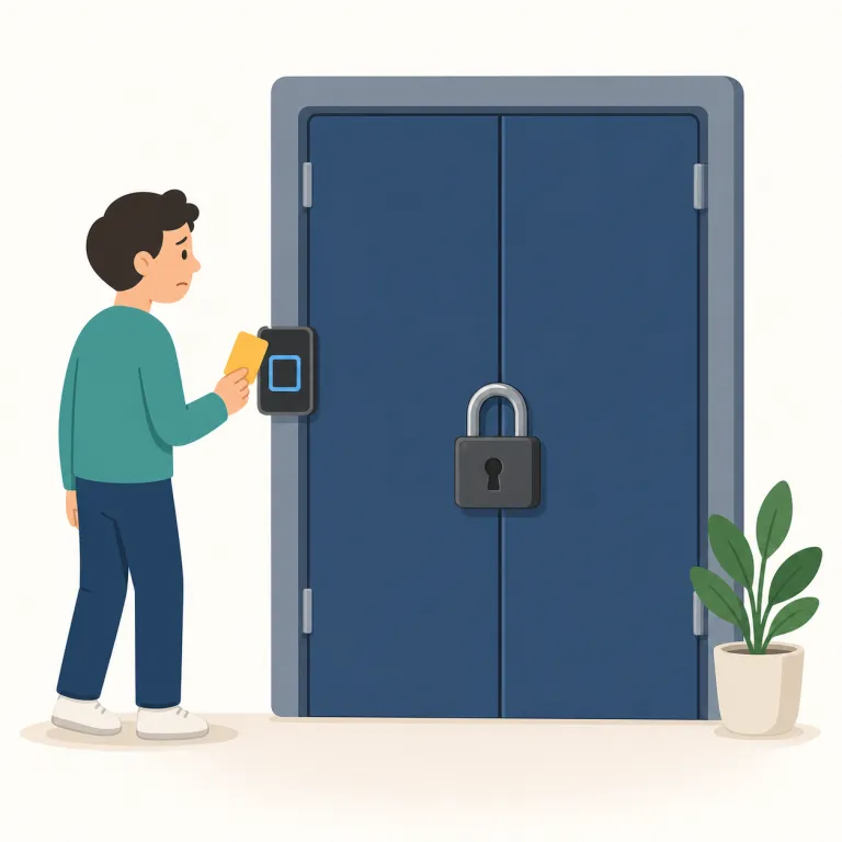unauthorized（無許可の・形容詞）の覚え方イラスト — unauthorized は authorize「正式に許可する」に un- が付いた形で、「許可を取っていない」と考えます