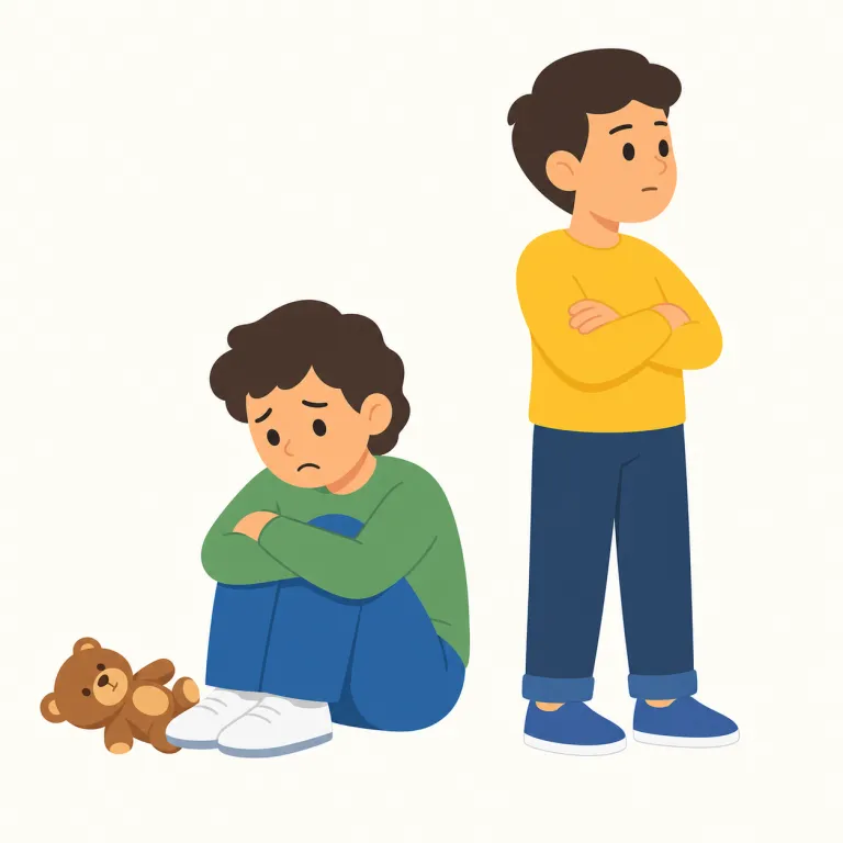 uncaringの覚え方イラスト