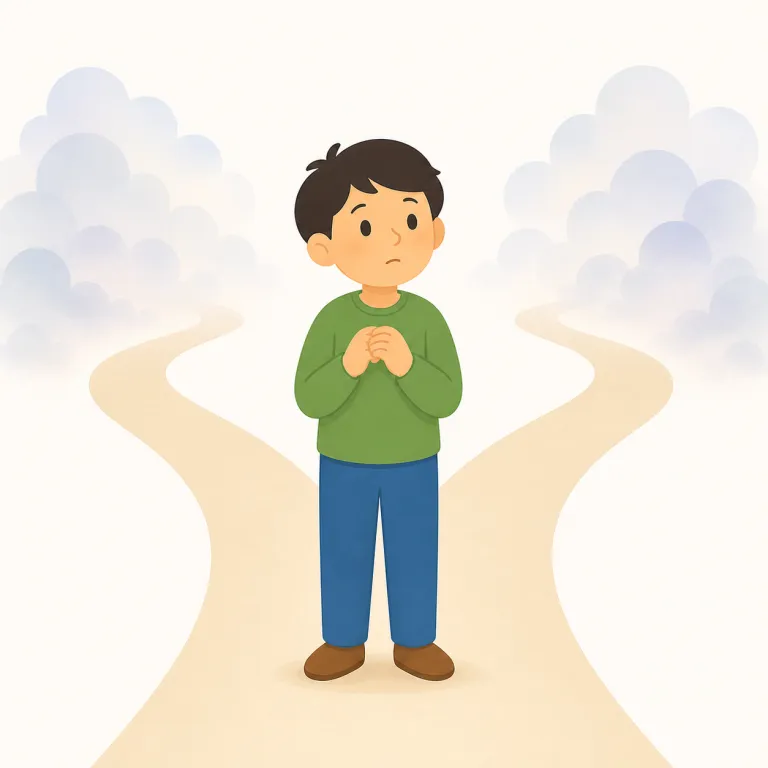 uncertainty（不確実性・名詞）の覚え方イラスト — un + certain + -ty の形から、「確かでない状態」という名詞だと押さえます