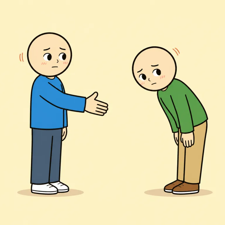 uncomfortably（気まずく・adverb）の覚え方イラスト