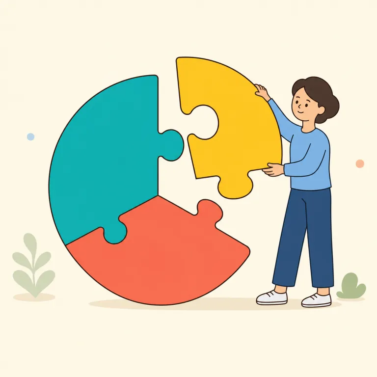 uncomplicated（簡単な・形容詞）の覚え方イラスト