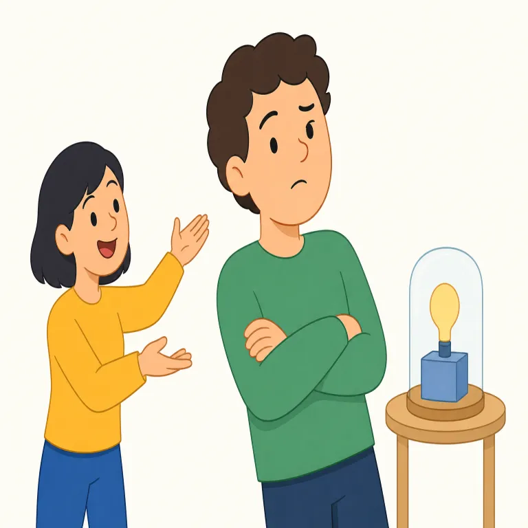unconvincedの覚え方イラスト