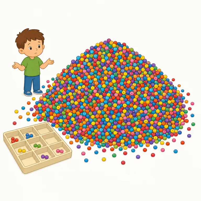 uncounted（数えられない・adjective）の覚え方イラスト