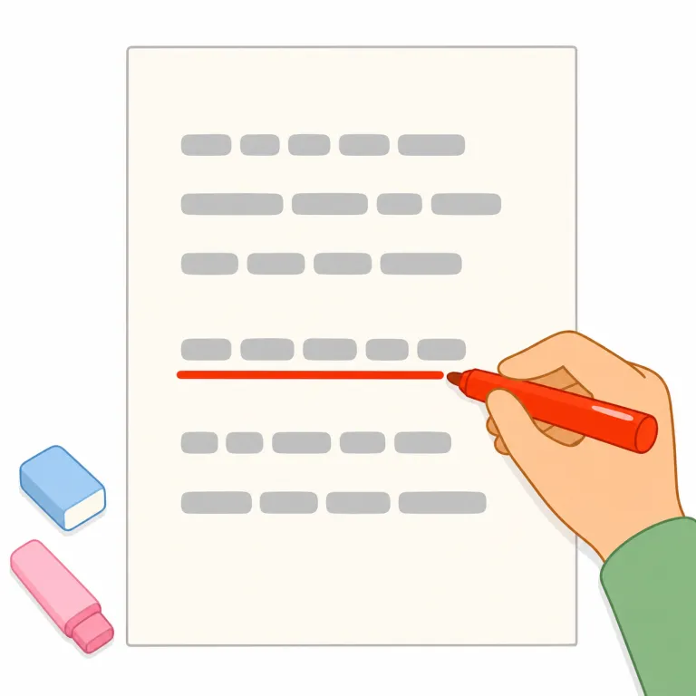 underlineの覚え方イラスト