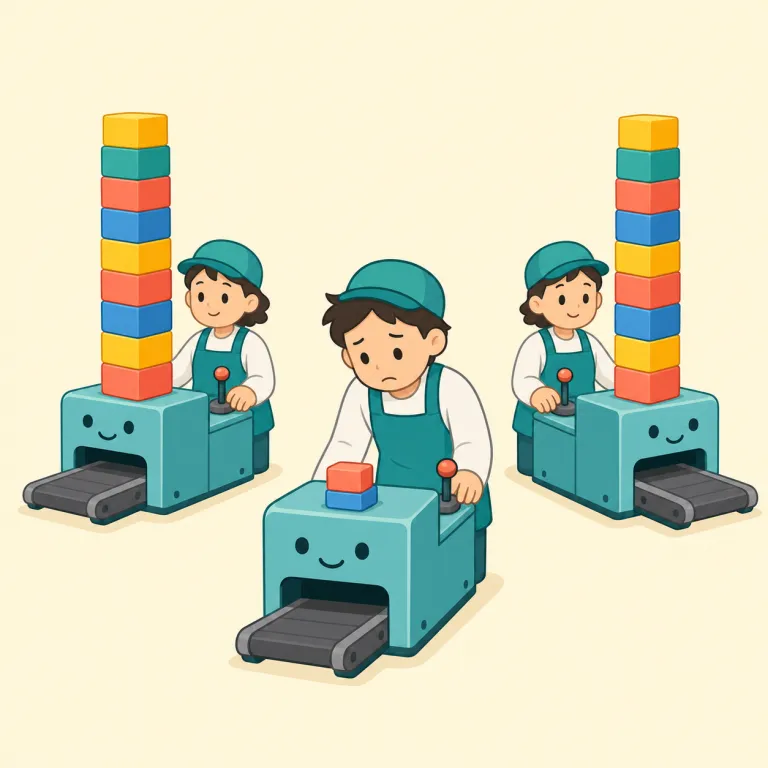 underperforming（期待より悪い成績・形容詞）の覚え方イラスト