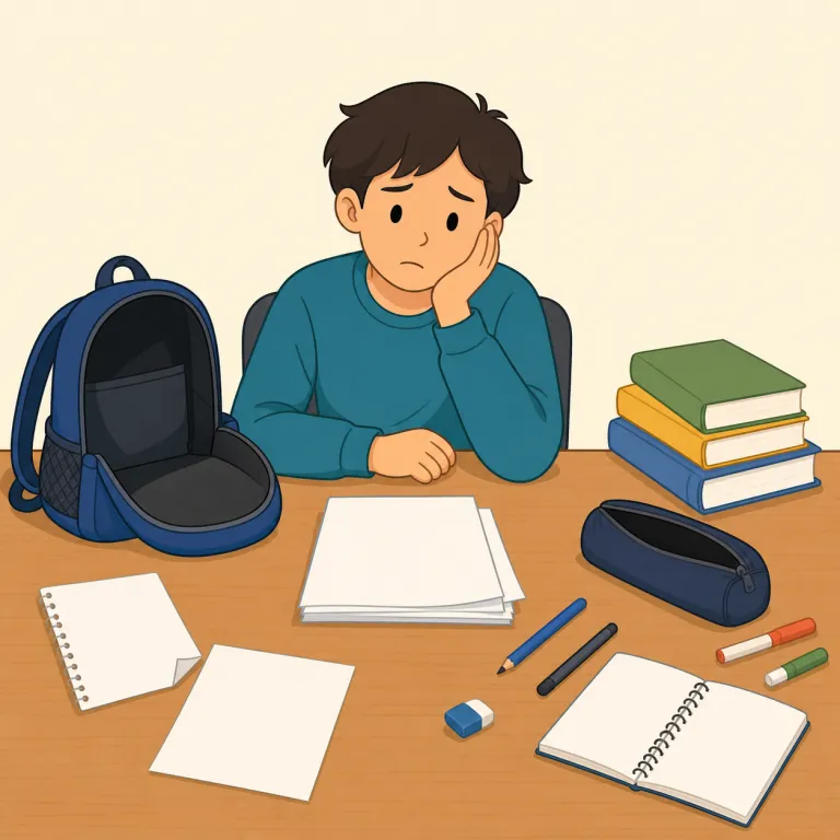 underprepared（準備不足・形容詞）の覚え方イラスト — prepare「準備する」が分かれば、underprepared は under + prepared で「準備が下に足りていない」感覚で捉えると覚えやすいです