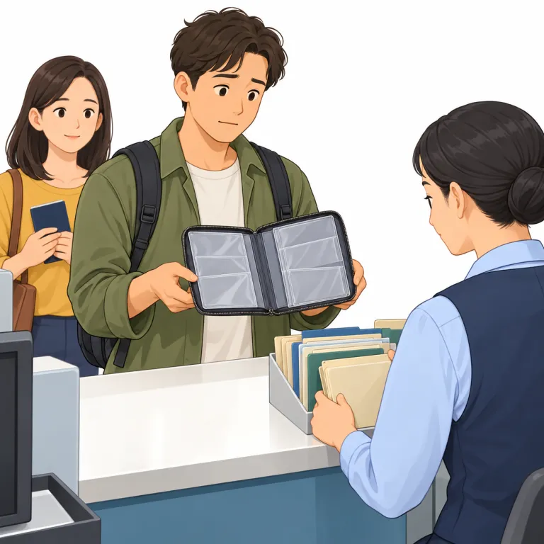 undocumented（書類のない・adjective）の覚え方イラスト