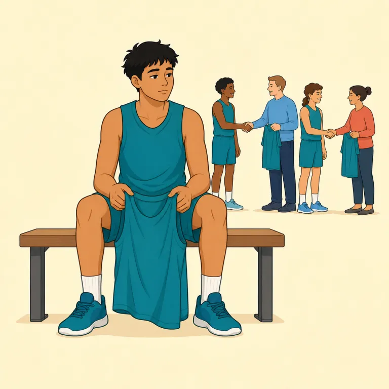 undrafted（ドラフト外の・形容詞）の覚え方イラスト — まず drafted を「ドラフトで指名された」と押さえると、un- が付いた undrafted はその否定で「指名されなかった」と取りやすいです