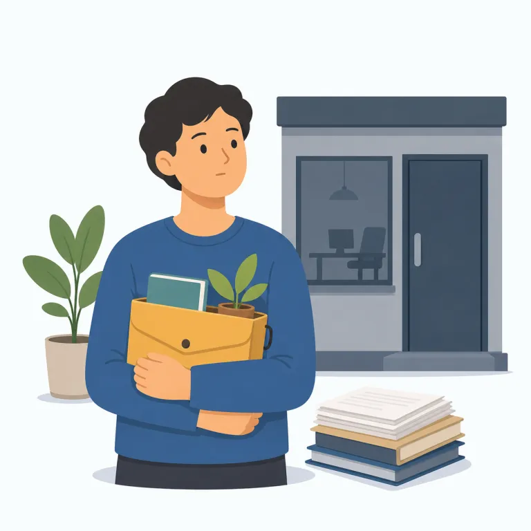 unemployment（失業・名詞）の覚え方イラスト — まず employ「雇う」を軸に置くと覚えやすいです