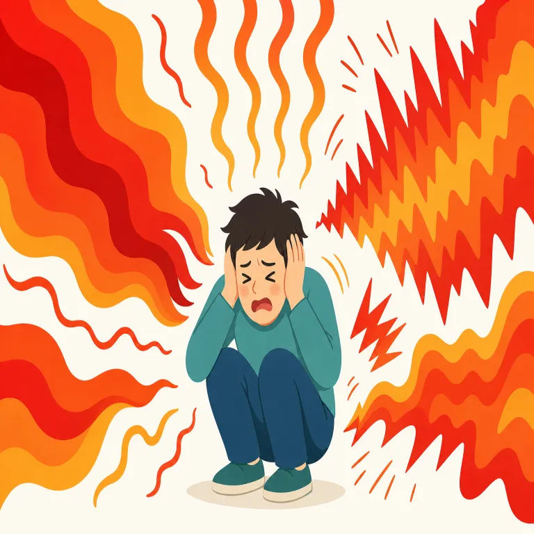 unendurable（耐えられない・形容詞）の覚え方イラスト — まず endure「耐える」を軸に覚える