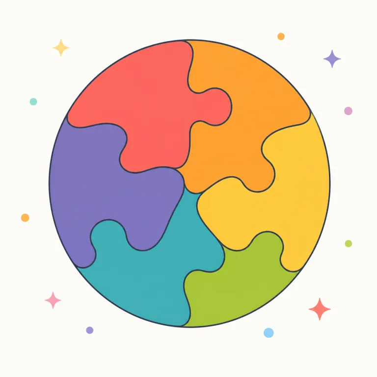 unified（統一された・形容詞）の覚え方イラスト — unified は unit, unite, unify と同じ「一つにする」語族で覚えます