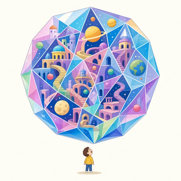 unimaginable（想像できない・形容詞）の覚え方イラスト — imagine（思い描く）と image（頭の中の像）が分かれば覚えやすい語です