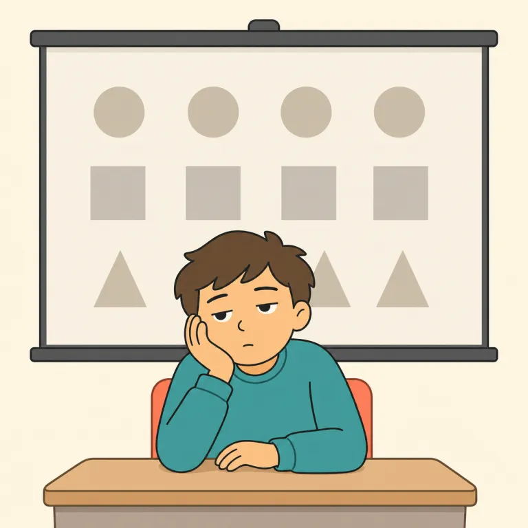 uninteresting（面白くない・形容詞）の覚え方イラスト — interesting を知っていれば、先頭に un- が付いて反対になる形だと覚えると早いです
