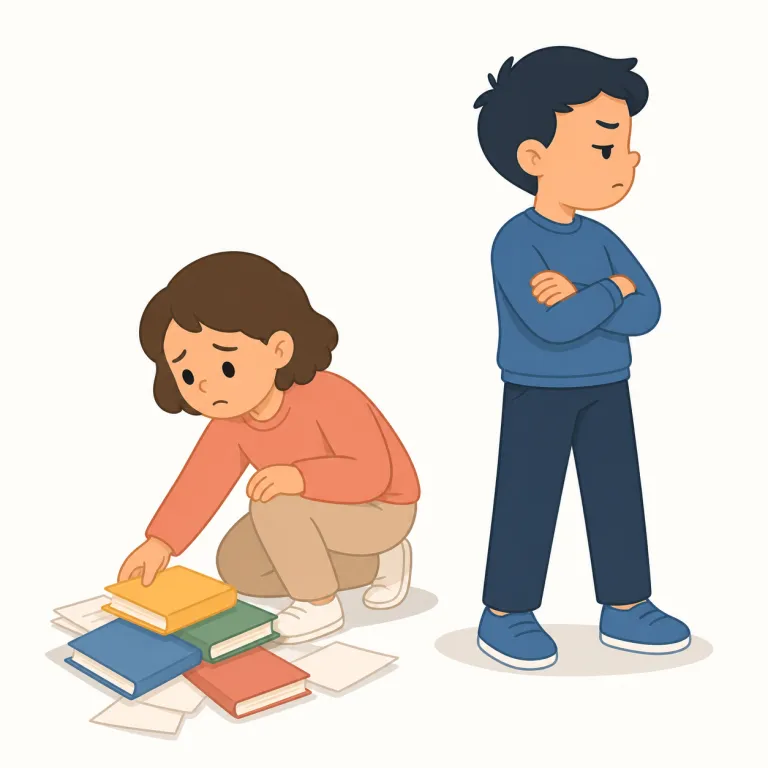 unkindly（不親切に・副詞）の覚え方イラスト — kind「親切な」が核