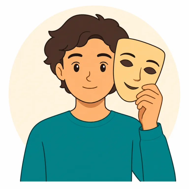 unmask（正体を暴く、仮面を外す・動詞）の覚え方イラスト — mask「仮面・覆うもの」が分かれば、un- は「外す・逆にする」なので、unmask は形の上でも意味の上でもかなり素直に読める語です