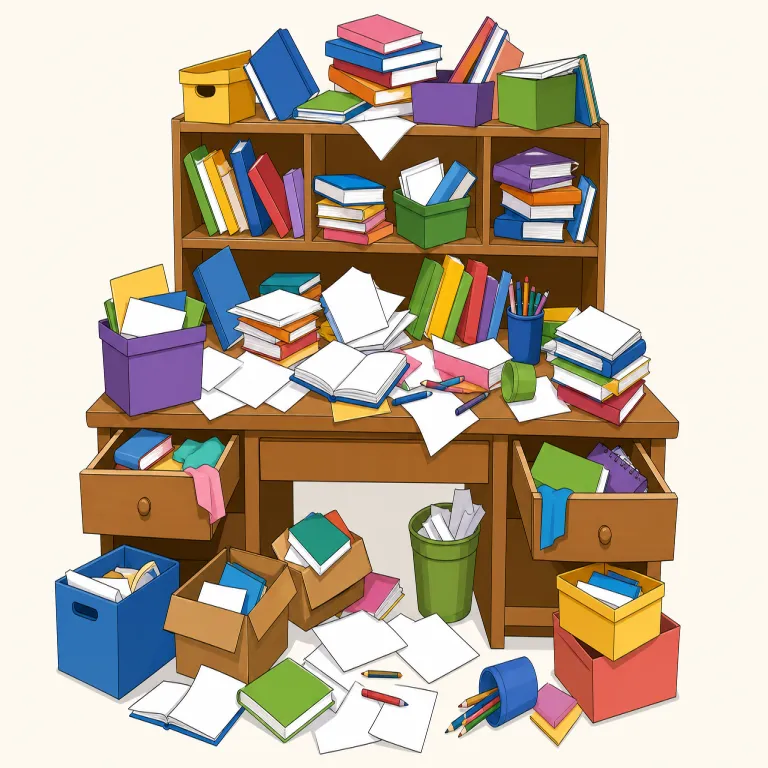 unorganizedの覚え方イラスト