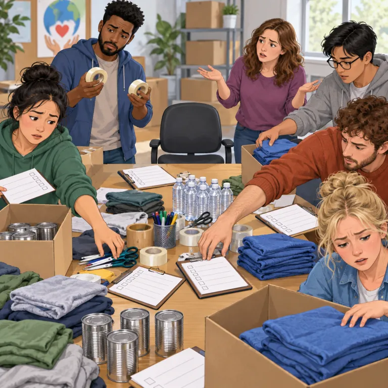 unorganized（未組織の・adjective）の覚え方イラスト