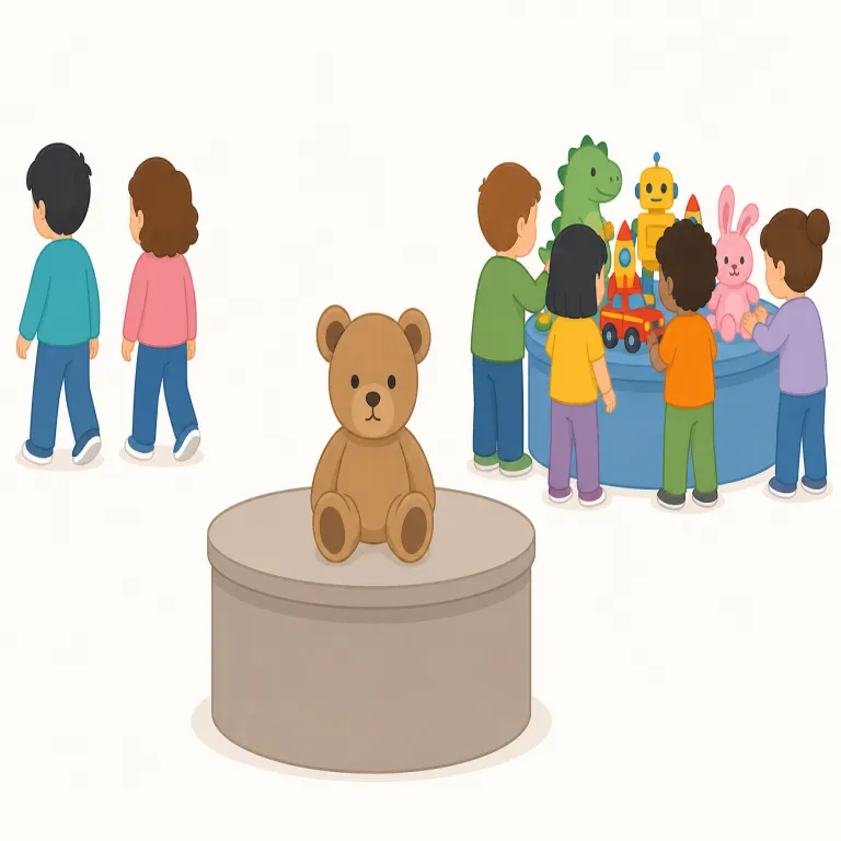 unpopular（人気のない・形容詞）の覚え方イラスト — popular を知っていれば、先頭に un- が付いて正反対になるだけと覚えるのが最短です