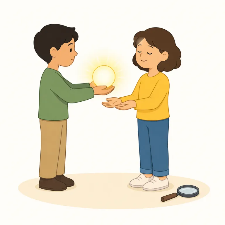 unquestioningly（疑いもなく・副詞）の覚え方イラスト — このエントリでは unquestioningly を「疑いもなく」という、事実の確かさに寄せた珍しい読みとして扱います