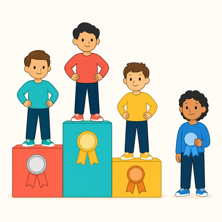 unranked（ランク外の、順位が付いていない・形容詞）の覚え方イラスト — まず ranked を「順位が付いた」と押さえると、un- が付いた unranked はそのまま「順位なし・ランク外」と取りやすくなります