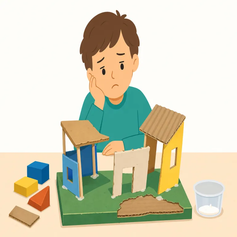 unsatisfactoryの覚え方イラスト