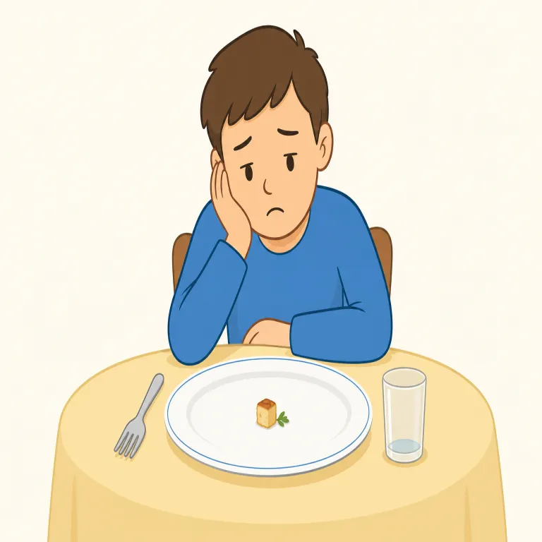 unsatisfying（満足のいかない、物足りない・形容詞）の覚え方イラスト — まず satisfy を軸に覚えるとよい