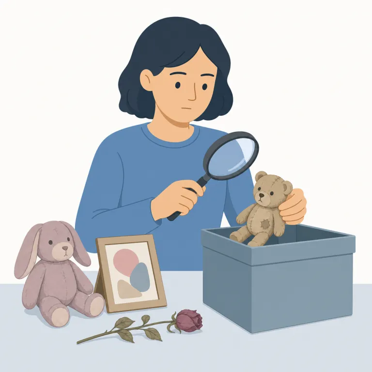 unsentimental（感情的でない・形容詞）の覚え方イラスト — このエントリの unsentimental は、作品の語り口が「感傷的でない」という基本義ではなく、判断や態度が感情に流されず実利的だという意味で覚えます